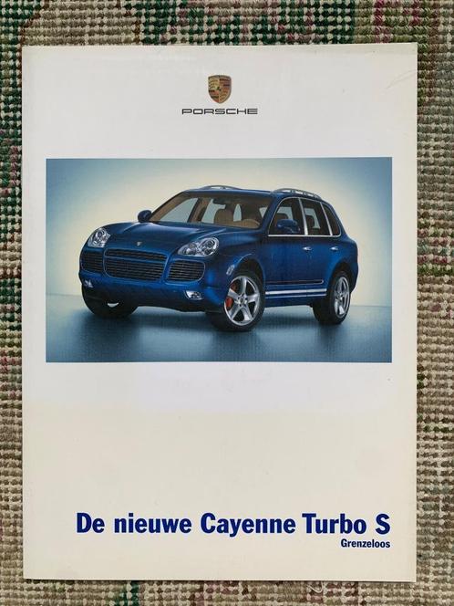Brochure Porsche Cayenne Turbo 2005 Nederlandstalig nieuw!, Boeken, Auto's | Folders en Tijdschriften, Nieuw, Porsche, Ophalen of Verzenden