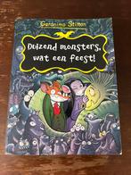 Duizend monsters wat een feest, Gelezen, Geronimo Stilton, Ophalen of Verzenden