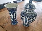 Vaas en pot Delfts blauw, Ophalen