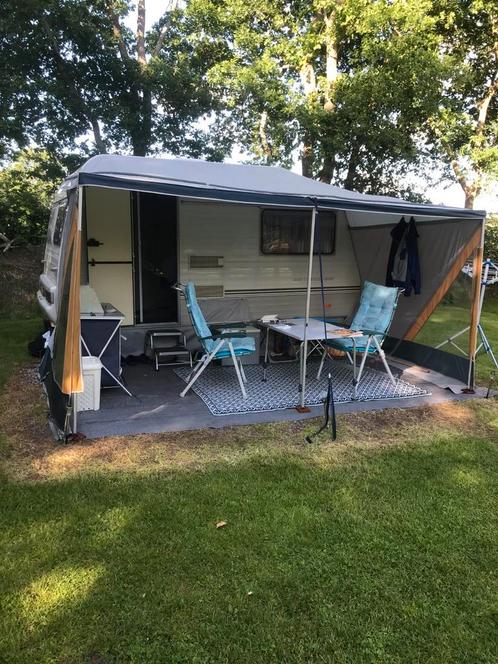 Caravan Avento Premier 395 TL helemaal compleet, Caravans en Kamperen, Caravans, Particulier, tot en met 2, 750 - 1000 kg, Standaardzit