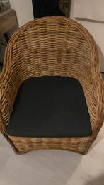 Mooie rotan stoel, Huis en Inrichting, Stoelen, Ophalen, Bruin, Riet of Rotan, Zo goed als nieuw