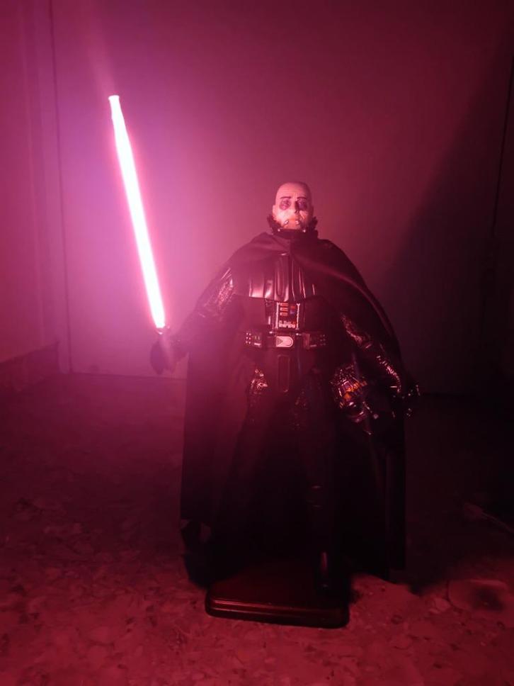 Star Wars Darth Vader 12 inch Barbie pop figuur lightsaber, Verzamelen, Star Wars, Zo goed als nieuw, Actiefiguurtje, Ophalen of Verzenden