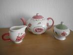 Servies JET C'est la Vie theepot / koffiepot + roomstel, Huis en Inrichting, Keuken | Servies, Overige typen, Ophalen of Verzenden