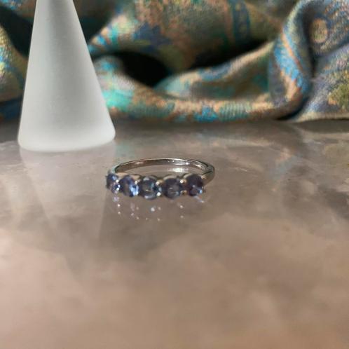 Tanzaniet beschermt aura straling inzicht eigen pad magie, Sieraden, Tassen en Uiterlijk, Ringen, Nieuw, Dame of Heer, 17 tot 18