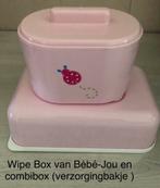 Wipe Box van Bébé-Jou en combibox (verzorgingbakje ), Kinderen en Baby's, Badjes en Verzorging, Ophalen of Verzenden, Zo goed als nieuw