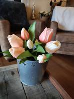 Tulpen kunst, Minder dan 50 cm, Overige materialen, Ophalen of Verzenden, Zo goed als nieuw