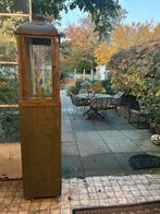 Grote Windlichten op Sokkel - 1.80m, Huis en Inrichting, Woonaccessoires | Kandelaars en Kaarsen, Ophalen, Zo goed als nieuw, Hout