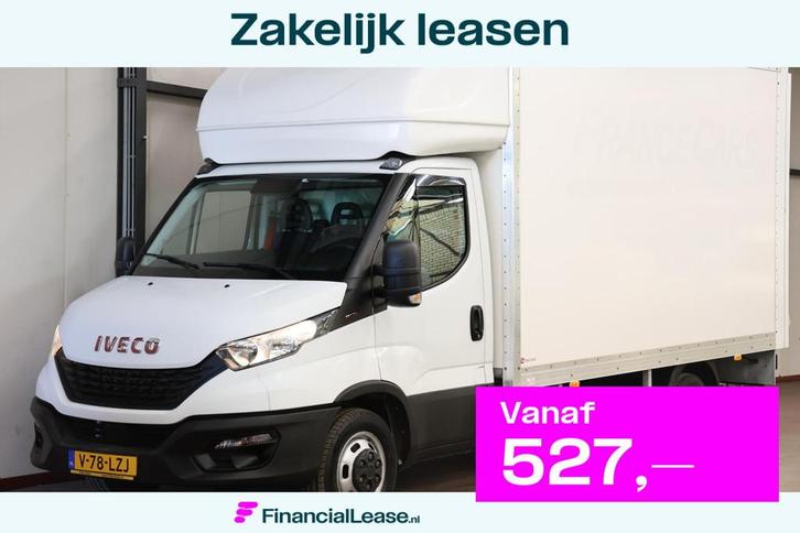 Iveco Daily 35C16 3.0 BAKWAGEN MET ZIJDEUR EN LAADKLEP, Auto's, Bestelauto's, Bedrijf, Lease, Financial lease, ABS, Achteruitrijcamera