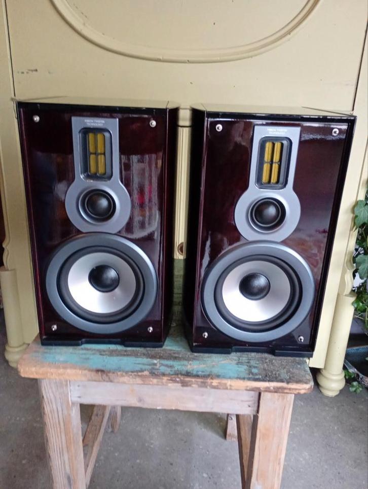 Philips MCD908 bookshelf speakers, Audio, Tv en Foto, Luidsprekers, Gebruikt, Front, Rear of Stereo speakers, 60 tot 120 watt