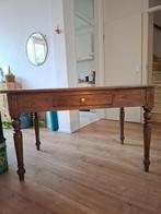 Oude eettafel 125 x 78, Huis en Inrichting, Ophalen, Gebruikt, 100 tot 150 cm, 50 tot 100 cm