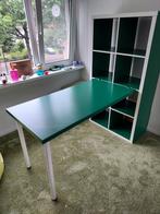 Ikea kallax kast met bureau te koop. Eventueel apart., Huis en Inrichting, Kasten | Boekenkasten, Ophalen, Met plank(en), Gebruikt