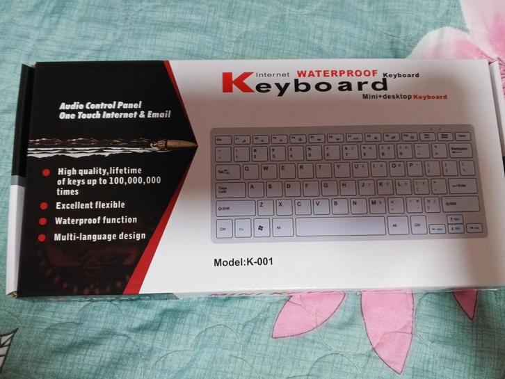 Nieuw Mini Toetsenbord - Perfect voor Elke Setup!, Computers en Software, Toetsenborden, Nieuw, Qwerty, Bedraad, Ophalen