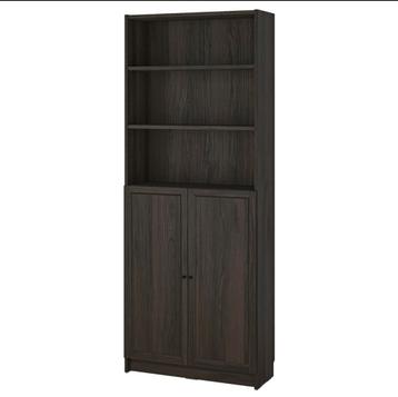 Ikea BILLY/OXBERG - donkerbruin eikenpatroon - afbeelding 1