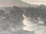 Lichtdruk Java, Nederlands Indië ca. 1910, Verzamelen, Ophalen of Verzenden