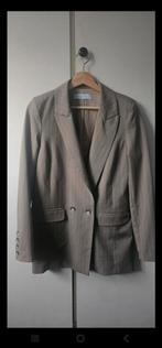 TQ Amsterdam Kruitstreep Blazer XS, Beige, Zo goed als nieuw, Jasje, Maat 34 (XS) of kleiner