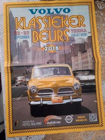 Volvo Klassieker Beurs Poster 2018 beschikbaar voor biedingen