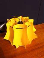 Vintage design retro Corodex lamp, hanglamp, geel kunststof, Minder dan 50 cm, Kunststof, Gebruikt, Ophalen of Verzenden