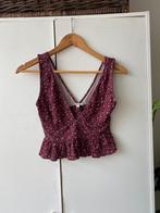 Crop top met laag decolleté - maat S/36 (Subdued), Maat 34 (XS) of kleiner, Zonder mouw, Ophalen of Verzenden, Zo goed als nieuw