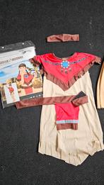 Verkleedkleding indiaan meisje maat 122/128, Ophalen of Verzenden, Gebruikt, 122 t/m 128, Meisje