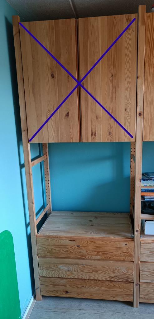 IKEA Ivar Ladekast, Huis en Inrichting, Kasten | Stellingkasten, Gebruikt, Ophalen