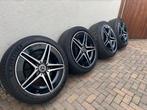 Mercedes AMG 18 inch velgen met Michelin zomer banden, Auto-onderdelen, Banden en Velgen, Ophalen, 18 inch, Gebruikt, .
