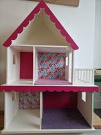 Poppenhuis en enkele poppenmeubeltjes, Ophalen, Gebruikt, Poppenhuis