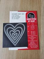 Memory Box Metal Dies Cross Stitch My Heart #30028 *laatste, Verzenden, Nieuw, Frame of Mal, Overige merken