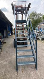 Stalen trap magazijntrap, Ophalen of Verzenden, Zo goed als nieuw, 2 tot 4 meter