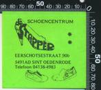 Sticker: Schoencentrum De Stapper - Sint Oedenrode (3), Verzamelen, Ophalen of Verzenden
