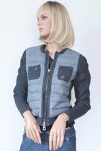 GUSTAV Grijs LamsWol-Katoen Vest met Elleboog Patches 38 M, Kleding | Dames, Truien en Vesten, Maat 38/40 (M), Gustav, Ophalen of Verzenden
