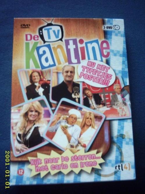 de TV Kantine kijken naar de sterren met Carlo en Irene, Cd's en Dvd's, Dvd's | Tv en Series, Gebruikt, Komedie, Alle leeftijden