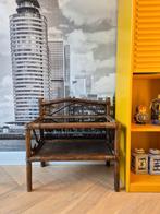 Rotan bijzettafel, Minder dan 55 cm, Zo goed als nieuw, Rechthoekig, Ophalen