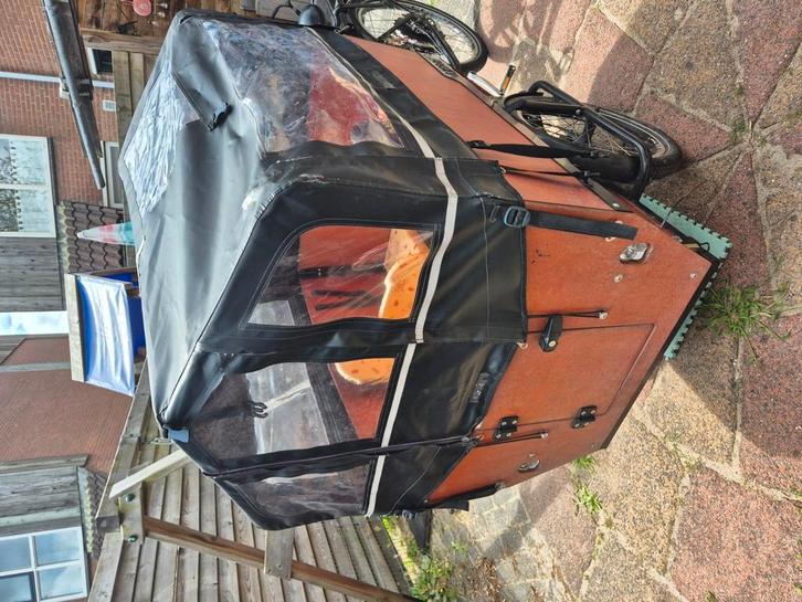 Bakfiets Max-E, Fietsen en Brommers, Fietsen | Bakfietsen, Gebruikt, 4 kinderen of meer, Ophalen
