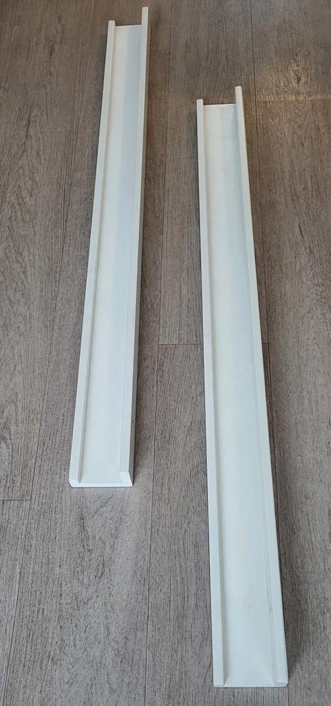 Witte Schilderijenplank / Fotolijstplank 120cm, Huis en Inrichting, Woonaccessoires | Wandplanken en Boekenplanken, Ophalen, Zo goed als nieuw