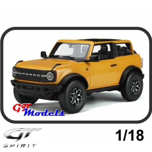 Ford Bronco Badlands - GT Spirit resin modelauto 1:18 GT858, Hobby en Vrije tijd, Modelauto's | 1:18, Nieuw, Auto, Overige merken