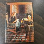 Haakboek Durable Katoen - Sfeer en Romantiek, Hobby en Vrije tijd, Breien en Haken, Ophalen of Verzenden, Gebruikt, Haken, Patroon of Boek