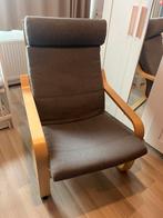 Ikea POÄNG Fauteuil, grijs, Huis en Inrichting, Fauteuils, Ophalen, Zo goed als nieuw