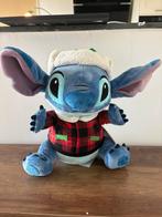 Disney parks kerst stitch knuffel, Ophalen of Verzenden, Zo goed als nieuw, Overige typen