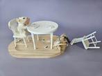 Taxidermy dronken kaart muizen, Ophalen of Verzenden, Nieuw, Overige soorten, Opgezet dier