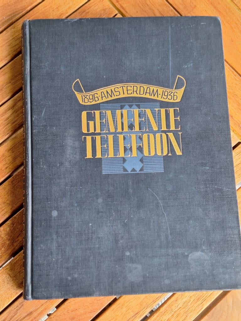 Gemeente Telefoon Amsterdam 1896-1936, Boeken, Ophalen of Verzenden, Gelezen