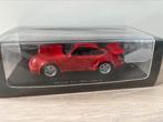 Porsche 911 (964) Turbo S 3.6 1993 Red Cartima Spark 1:43, Ophalen of Verzenden, Zo goed als nieuw, Auto, Overige merken