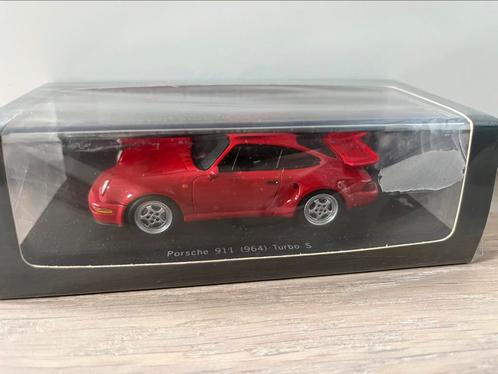 Porsche 911 (964) Turbo S 3.6 1993 Red Cartima Spark 1:43, Hobby en Vrije tijd, Modelauto's | 1:43, Zo goed als nieuw, Auto, Overige merken
