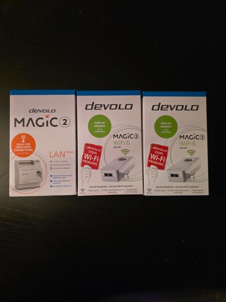 Devolo Magic 2 WiFi 6 Set, Computers en Software, WiFi-versterkers, Nieuw, Ophalen of Verzenden