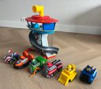 Paw Patrol Adventure Bay Uitkijktoren + Figuren, Ophalen of Verzenden, Gebruikt, Jongen of Meisje