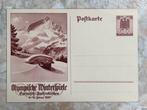 Postkaart, Olympische Winterspelen 1936., Verzenden, Briefkaart