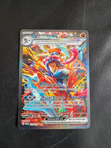 Pokemon Greninja ex 214 beschikbaar voor biedingen