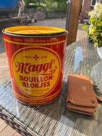 Groot maggi blik, Verzamelen, Blikken, Ophalen of Verzenden, Gebruikt, Overige, Overige merken