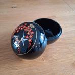 Houten lakdoosje Aziatisch lakwerk Japans of Chinees, Antiek en Kunst, Ophalen of Verzenden