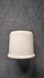 Keramische witte pot, Ophalen of Verzenden, Zo goed als nieuw