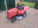 Honda 2216 v twin zitmaaier, Tuin en Terras, Zitmaaiers, Ophalen, Honda, Gebruikt, Opvangbak